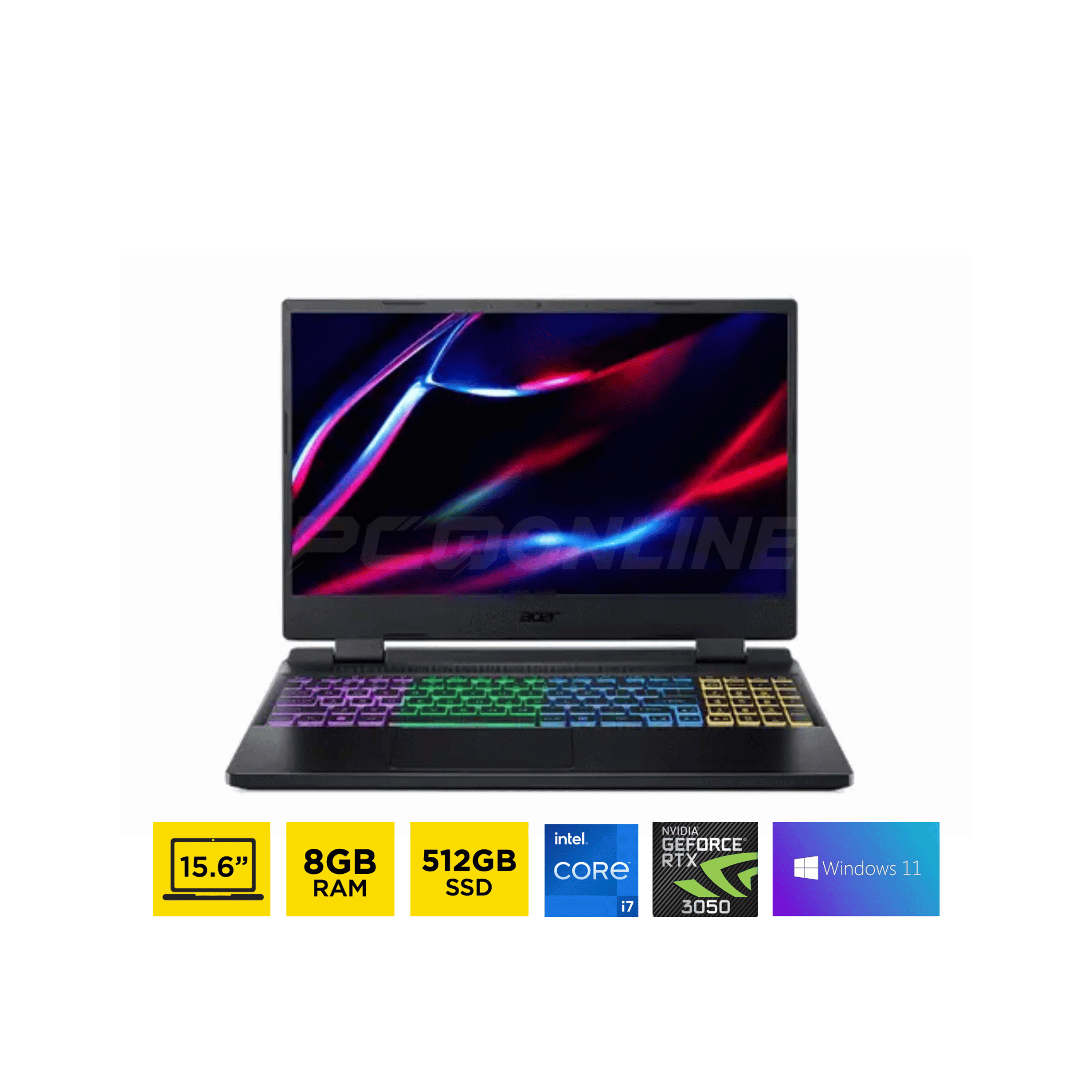 Acer Nitro 5 AN515-58-78EN Gaming Laptop / 15.6 Acer Nitro 5 AN515-58-78EN Gaming Laptop / 15.6